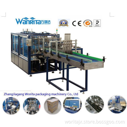 Automatic Hot Glue Carton Box Packing Machine (WD-25XB)